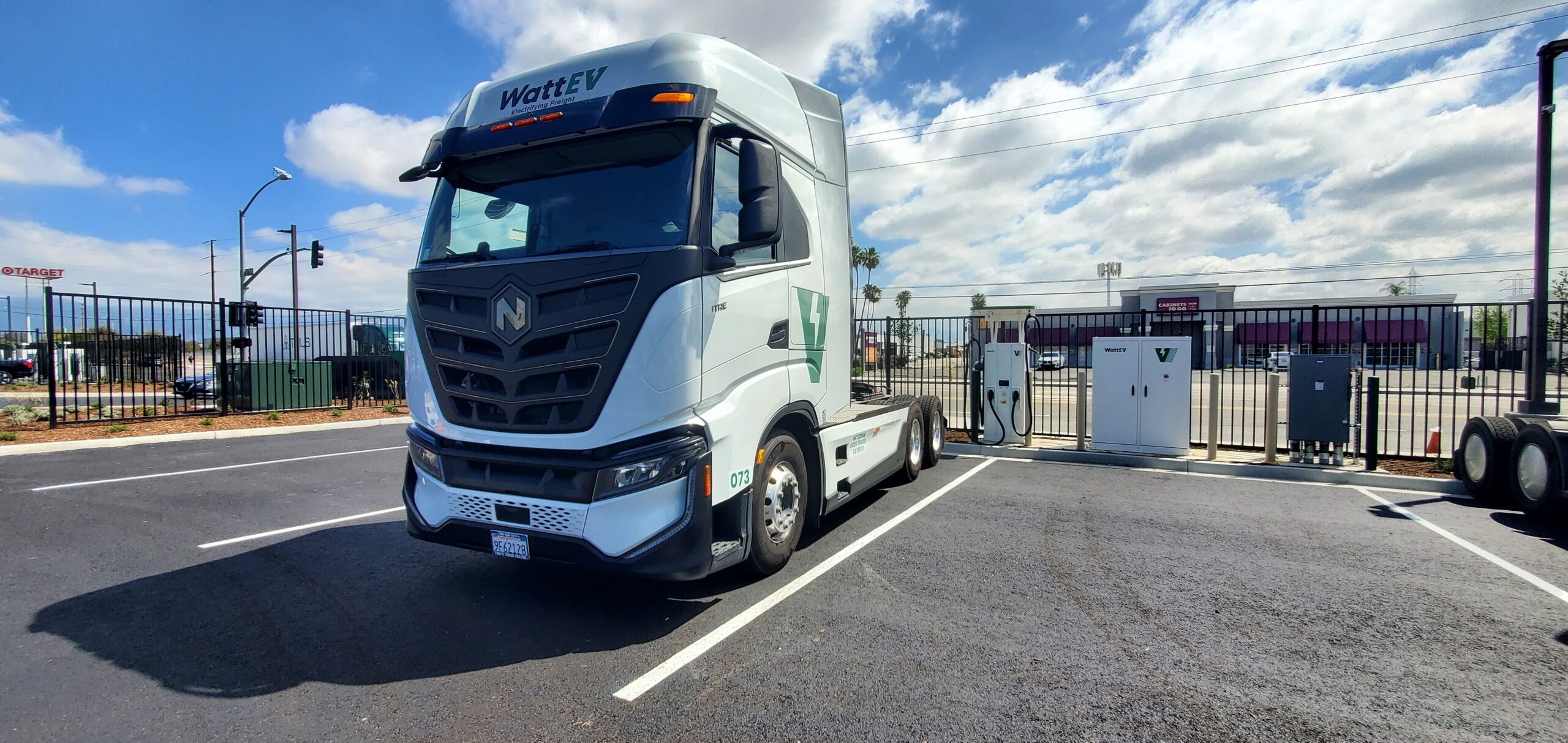 Electric Truck Charging Stations - San Bernardino CA - WattEV Grand Opening